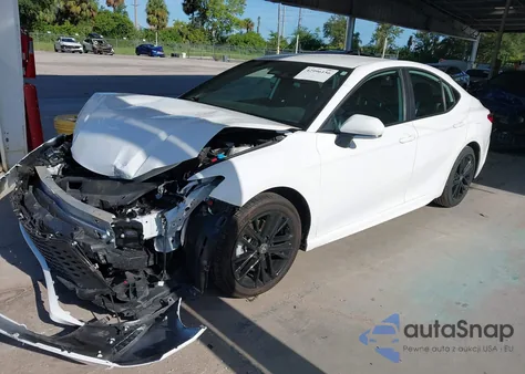 2025 Toyota Camry Se from USA, damaged, VIN 4T1DAACK8SU549633